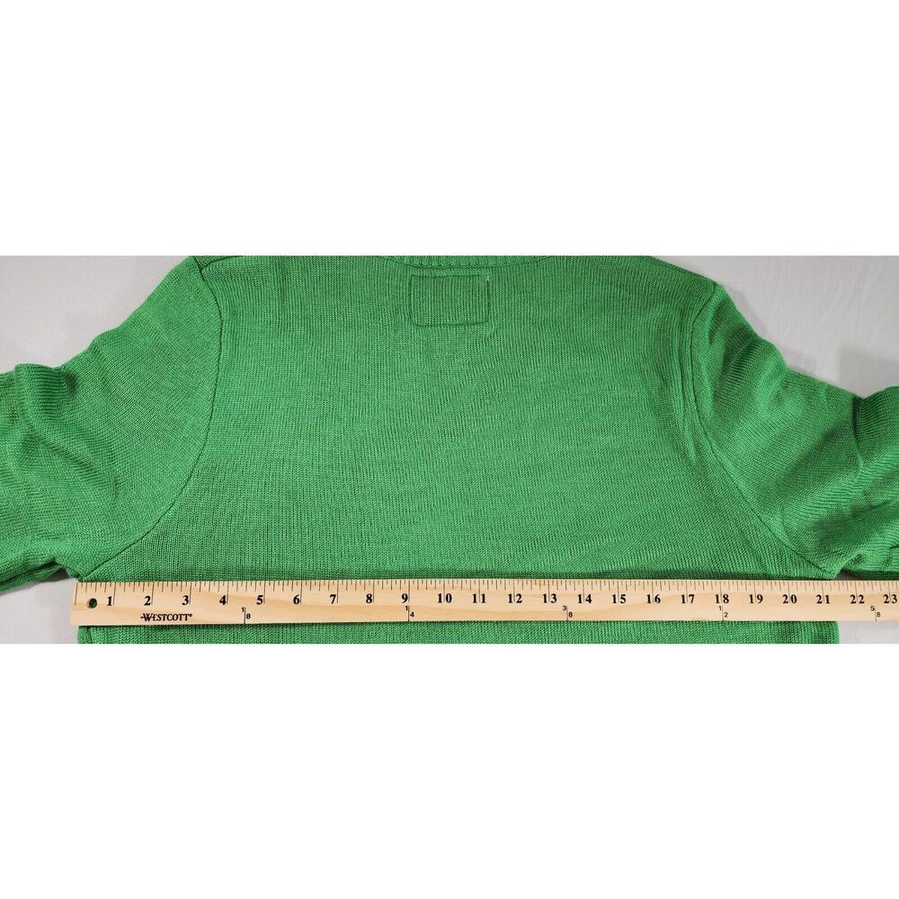 Tipsy Elves Sweater Mens Large Green Reindeer Ugly Christmas Unisex Funny Party - Picture 6 of 7